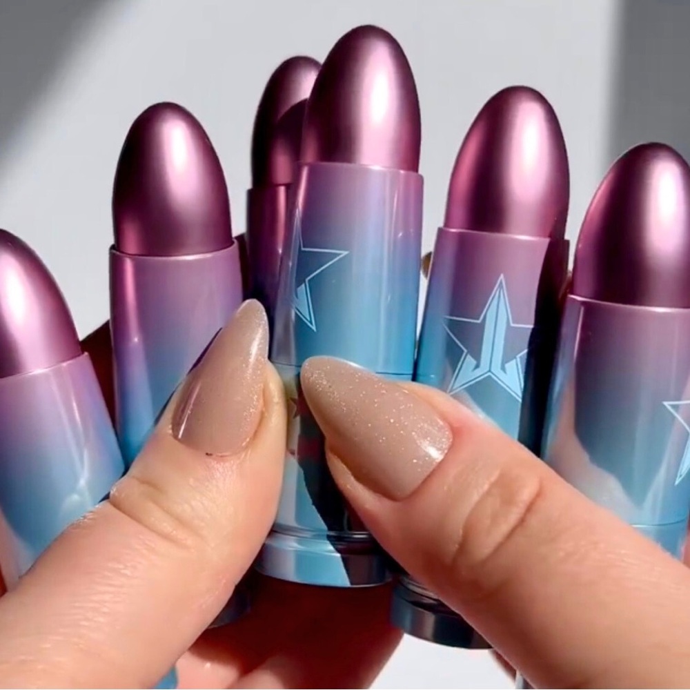 Jeffree Star | ‘Blue Balls’ Hydrating Glitz | NiB cotton candy diamond balm 🍭💎🫦 - Picture 10 of 16